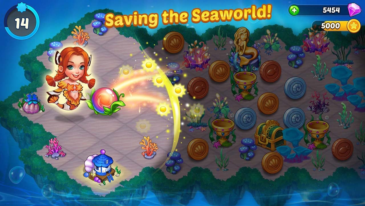 Merge Mermaids screen 1